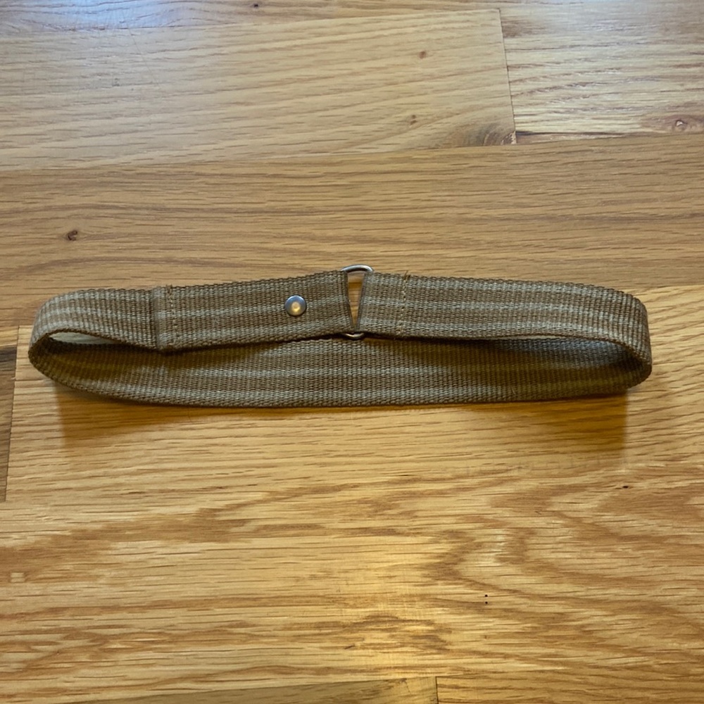 Easy striped snap belt for child